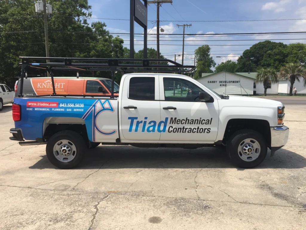 Triad truck wrap project