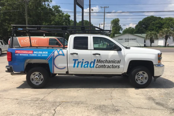 Triad truck wrap project